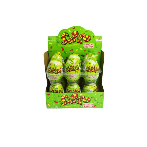 Huevito Sapito Confites por 12 unid. por 28 grs.