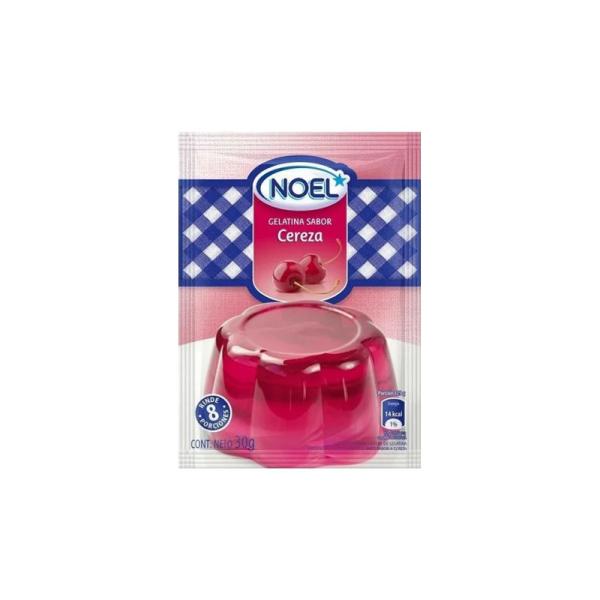 Gelatina Noel Cereza por 25 grs.