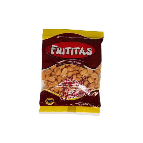 Maní Salado Frititas por 90 gramos