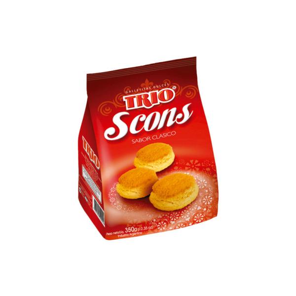 Galletitas Trio Scons Clásicas por 200 grs.
