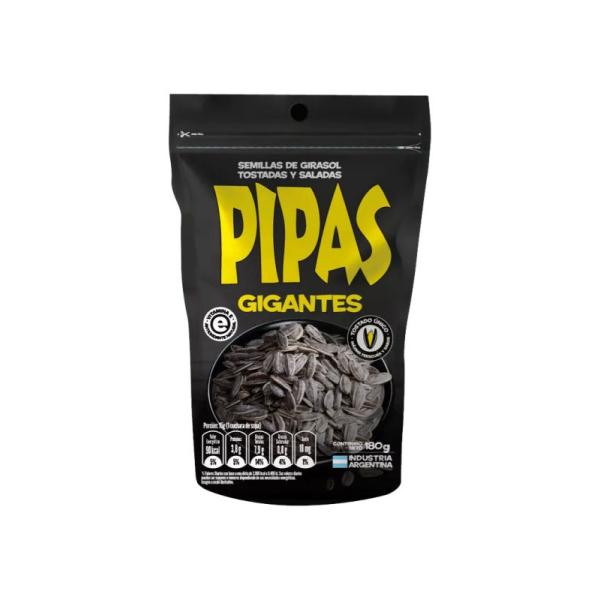 Semillas de Girasol Pipas Gigante por 180 grs.