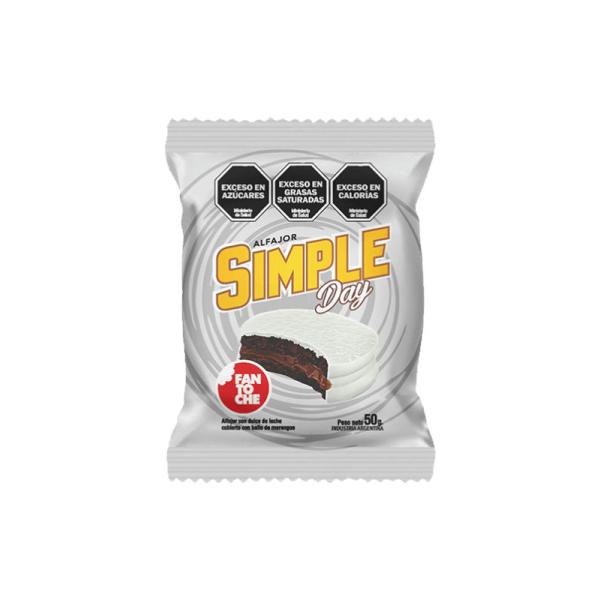 Alfajor Fantoche Simple Day por 50 grs.