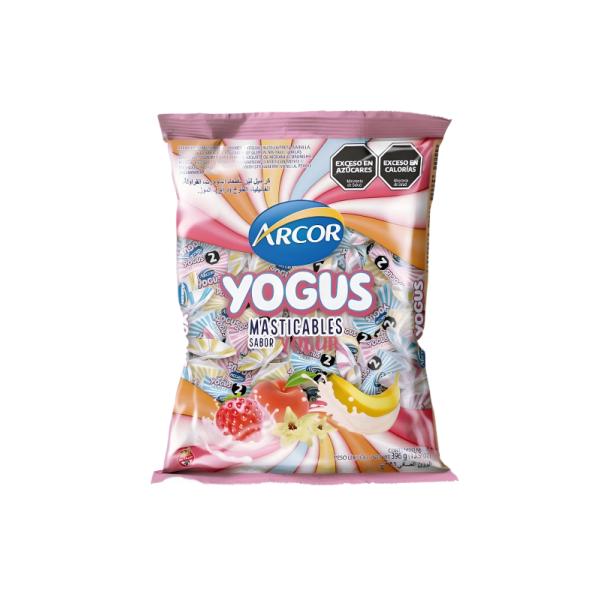Caramelos Masticables Arcor de Yogurt por 396 grs.