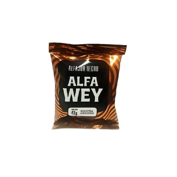 Alfajor Alfa Wey Negro por 43 grs.