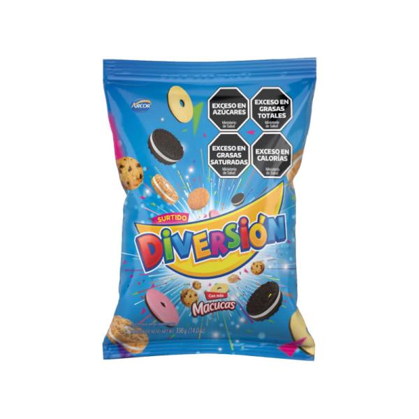 Galletas Surtido Diversión por 398 grs.