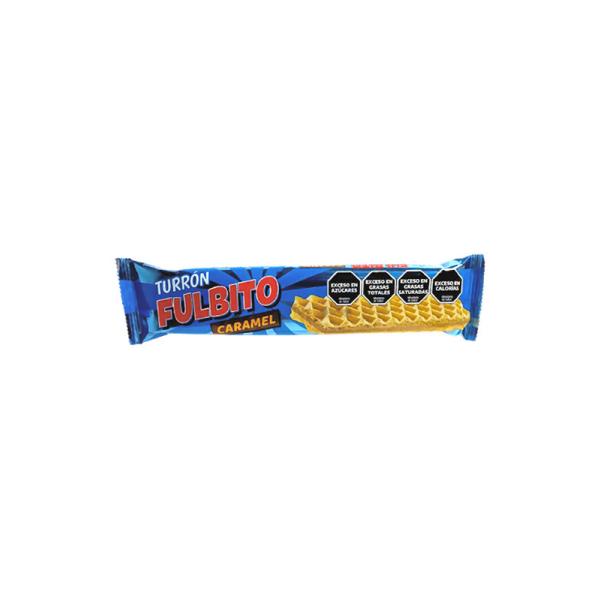 Turrón Fulbito Caramel por 25 grs.