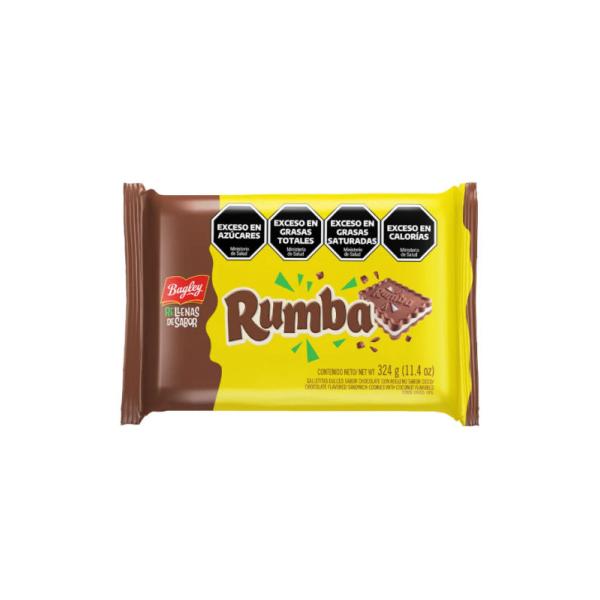 Galletas Rumba por 3 unid. por 108 grs.