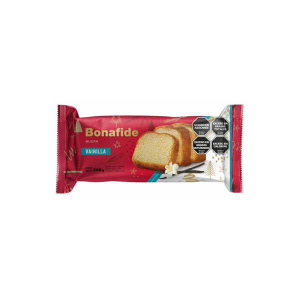 Budín Bonafide Vainilla por 200 grs.
