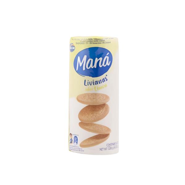 Galletas Maná Liviana de Limón por 136 grs.