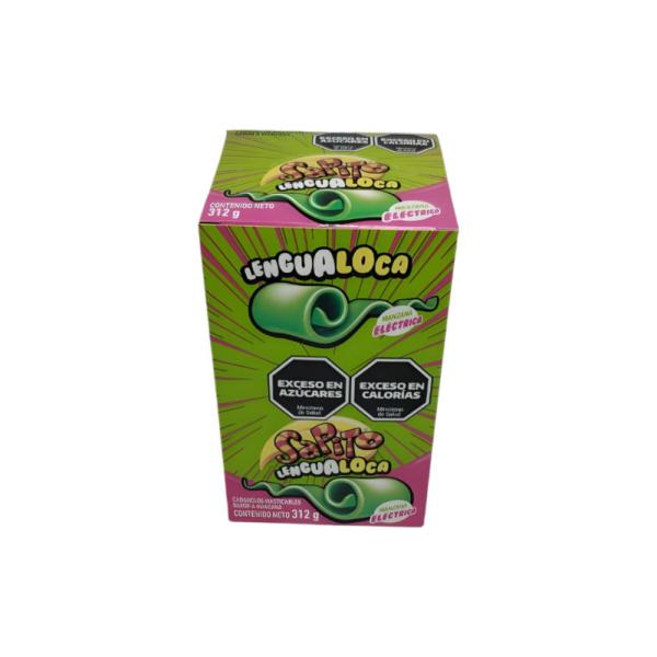Caramelos Sapito Lengua Manzana por 24 unid. por 13 grs.