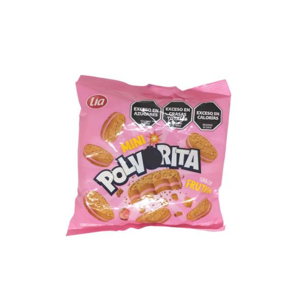 Galletas Mini Polvoritas de Vainilla Frutilla por 152 grs.