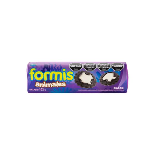 Galletas Formis Animal Chocolate Vainilla por 102 grs.