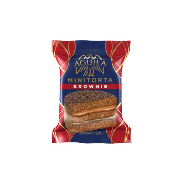 Alfajor Minitorta Águila Brownie por 71.5 grs.
