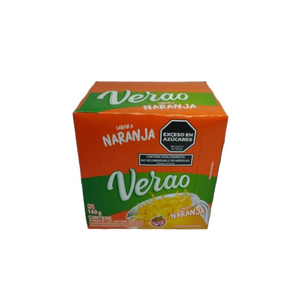 Jugos Verao Naranja por 20 unid. por 7 grs.