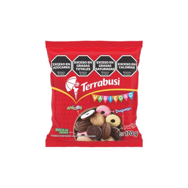 Galletas Terrabusi Variedad Mix por 170 grs.