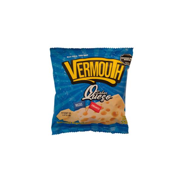 Galletas Vermouth Sabor Queso por 70 grs.