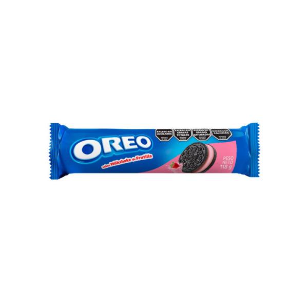 Galletas Oreo Milkshake Frutilla por 118 grs.