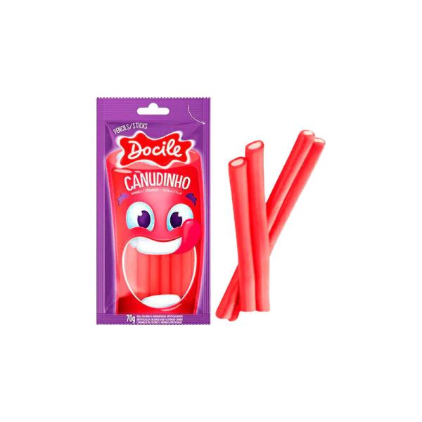 Stick Canudinho Frutilla por 70 grs.