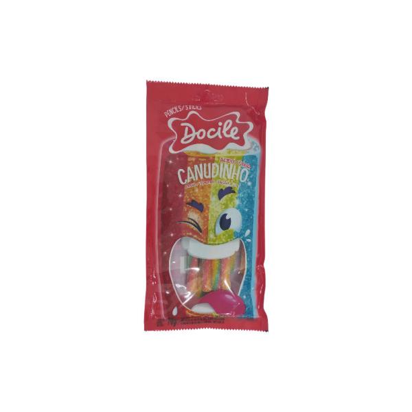 Stick Canudinho Frutilla Acida por 70 grs.