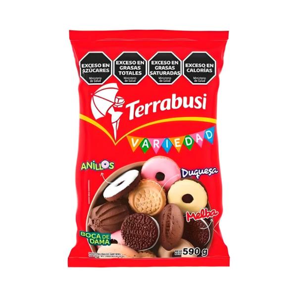Galletas Variedad Mix por 590 grs.