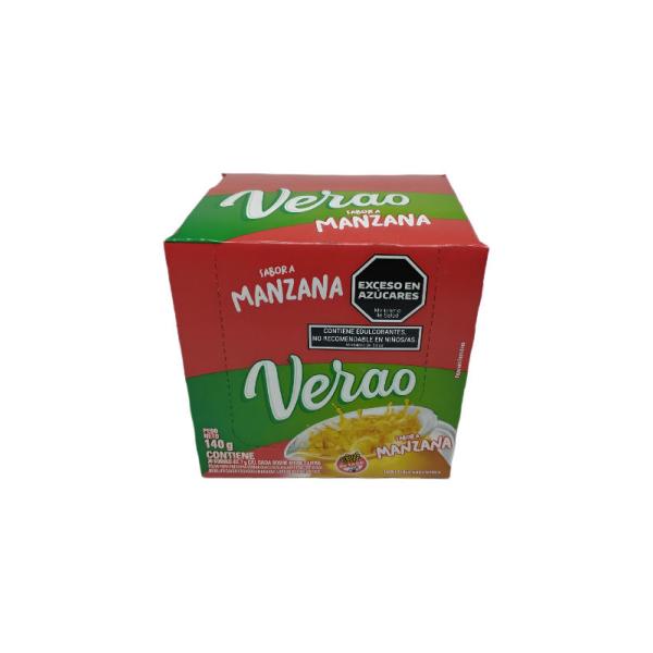 Jugos Verao Manzana por 20 unid. por 7 grs.