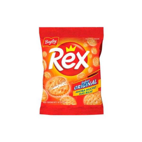 Galletas Rex Sabor Original por 75 grs.