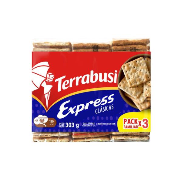 Galletas Express Clásicas por 3 unid. por 103 grs.