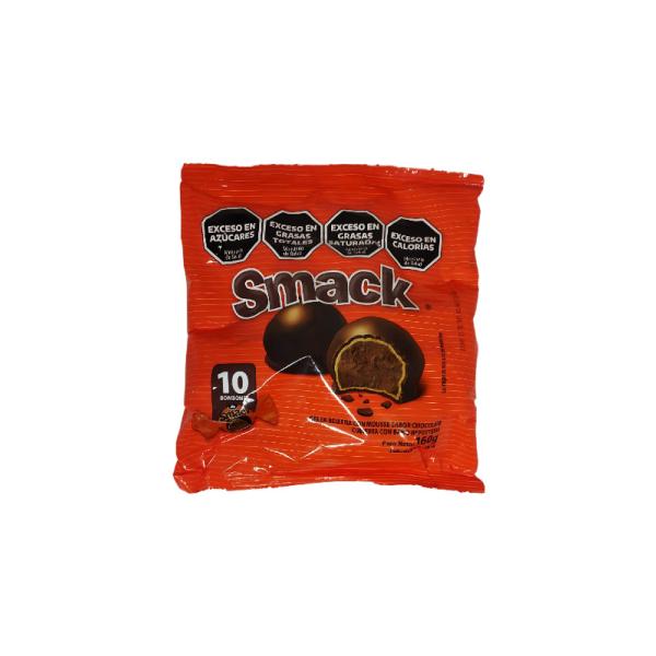 Bombón Smack con Mousse Bolsa por 10 unid. por 16 grs.