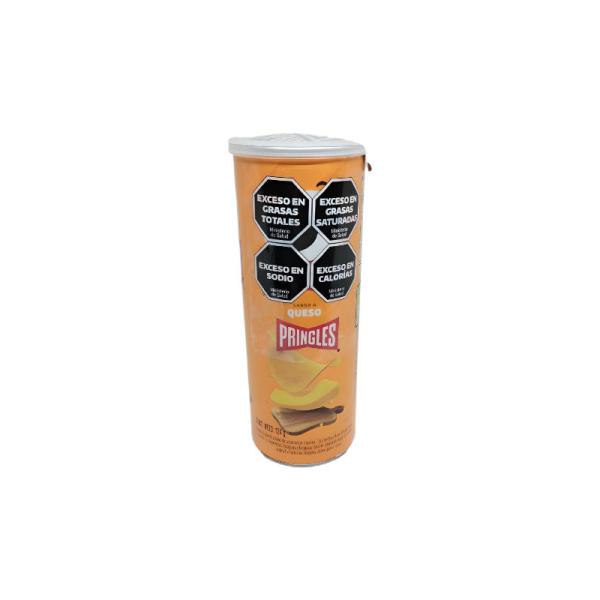 Papas Pringles Queso Cheddar X 124 grs.