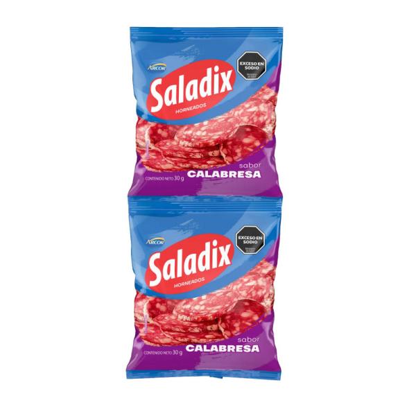 Saladix Calabresa por 6 unid. por 30 grs.