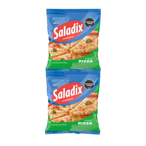 Saladix Pizza por 6 unid. por 30 grs.