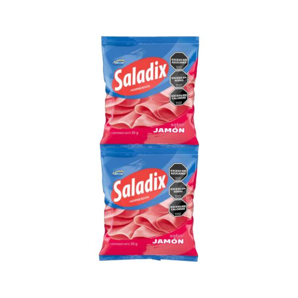 Saladix Jamón por 6 unid. por 30 grs.