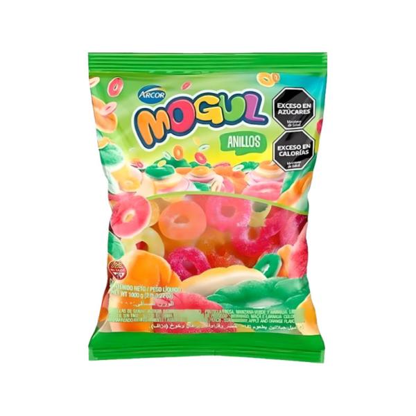 Gomitas Mogul Anillos por 1 kg.