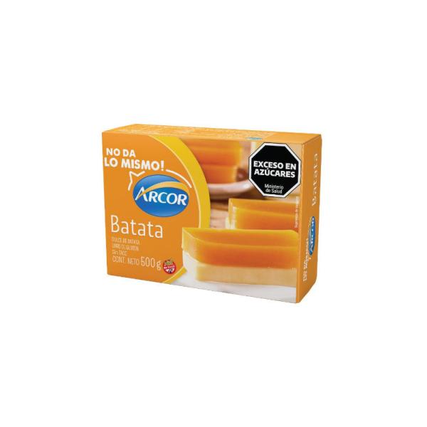 Dulce de Batata Arcor Estuche por 500 grs.