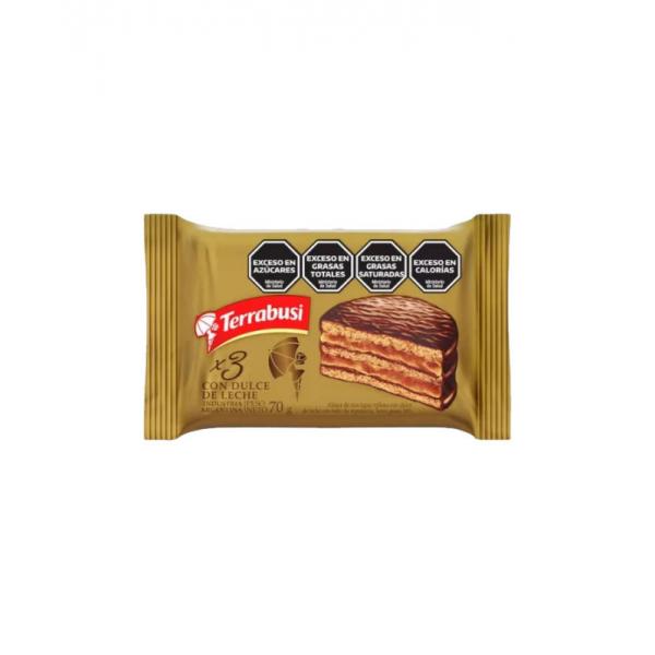 Alfajor Terrabusi Clásico Triple por 70 grs.