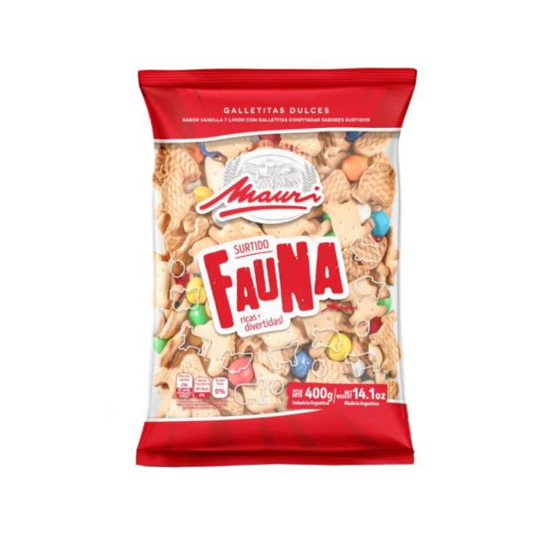 Galletas Surtido Fauna por 400 grs.