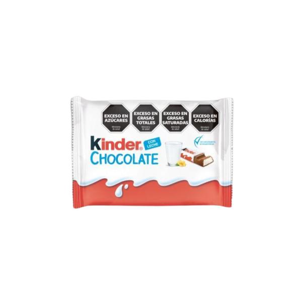 Chocolate Kínder en Barra Carita por 50 grs.