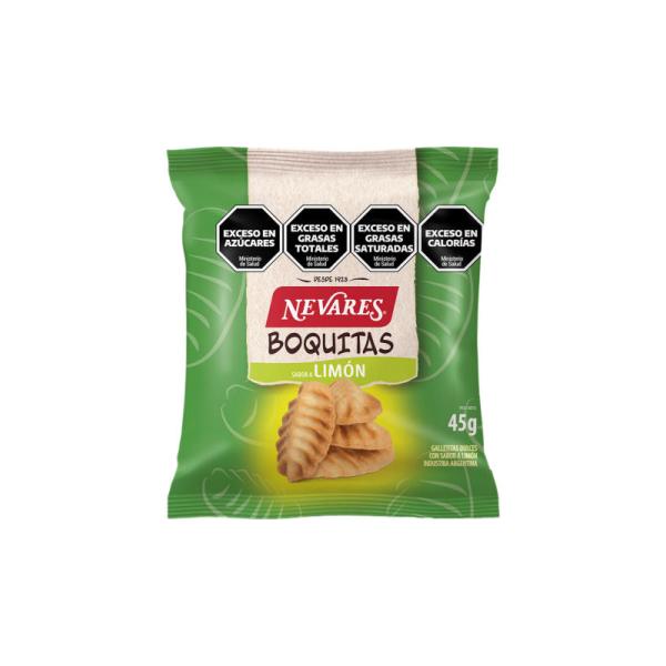 Galletas Nevares Boquitas de Limón por 45 grs.