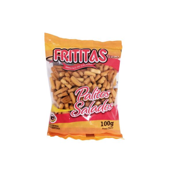 Palitos Salados Frititas por 100 gramos
