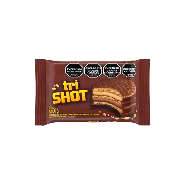 Alfajor TRI-SHOT por 60 grs.