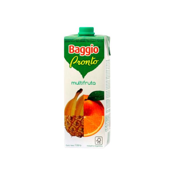 Jugos Baggio Pronto Mix Frutal por 1 lts.