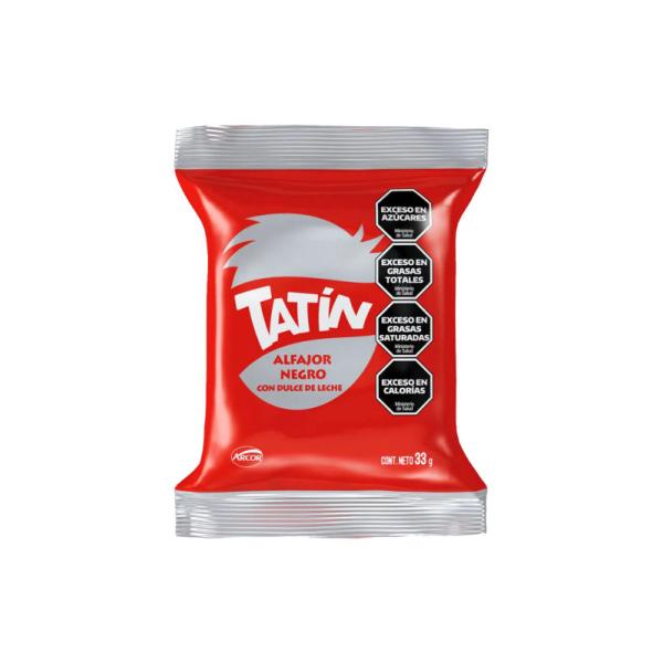 Alfajor Tatin Negro por 33 grs.