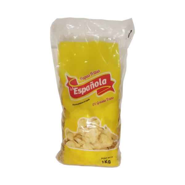 Papas Fritas La Española por 1 kg.