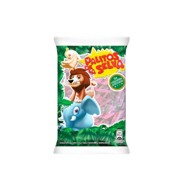 Caramelos Palitos de la Selva Masticables por 648 grs.