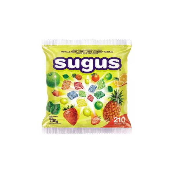 Caramelos Sugus Masticables Plegado por 700 grs.