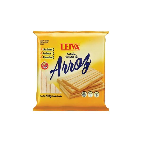 Tostadas de Arroz Leiva Clásicas por 150 grs.