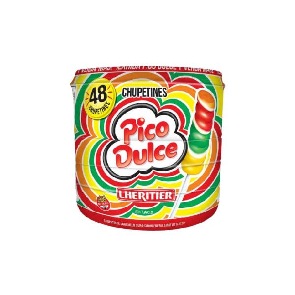 Chupetín Pico Dulce Tradicional Pote por 48 unid.