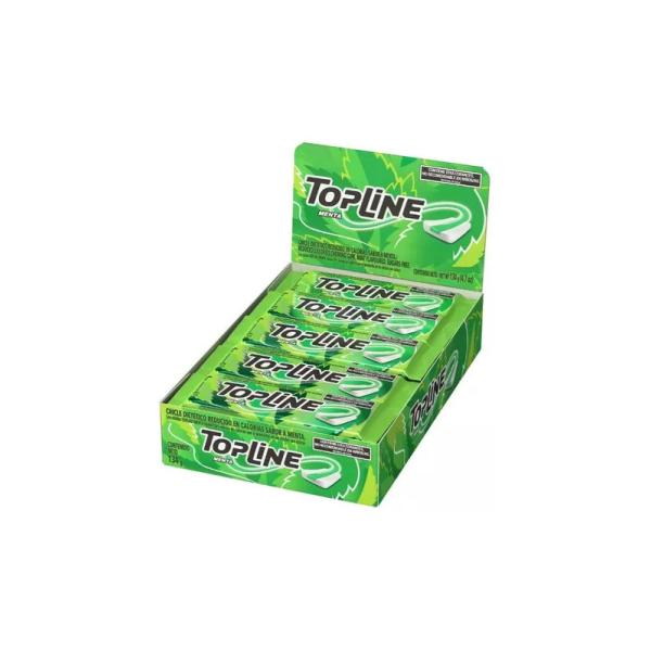 Chicles Top Line Menta Traditional por 20 unid. por 6.7 grs.