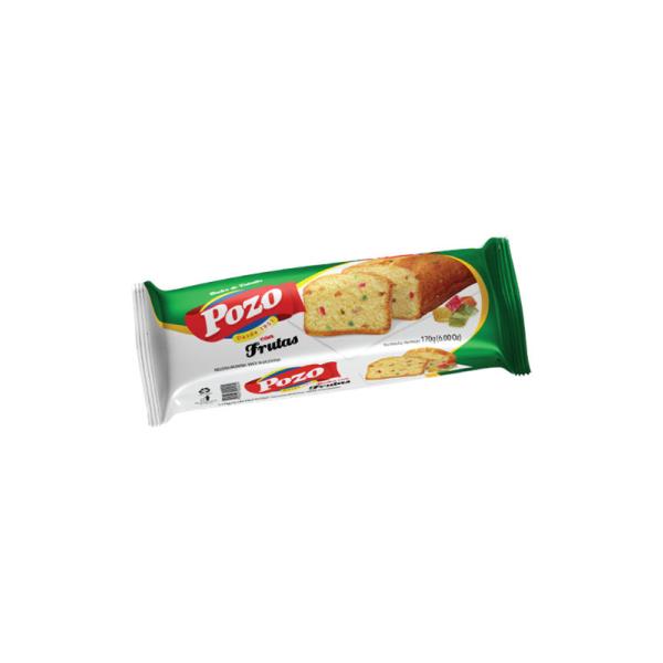 Budín Pozo con Frutas por 170 gramos