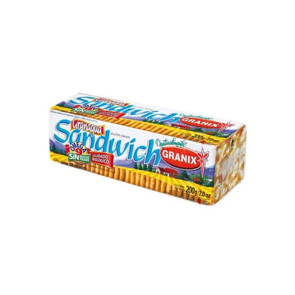 Galletas Granix Granagua Sándwich por 200 grs.